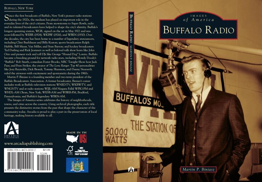 Buffalo Radio Broadcasting Book Television NY New York Marty Martin Biniasz