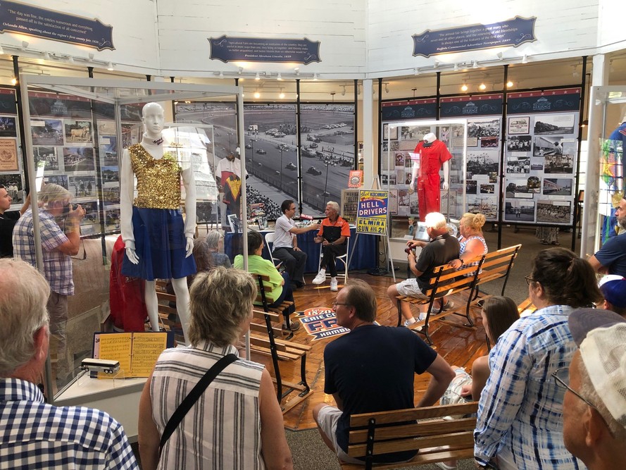Tonny Petersen at the Erie County Fair's Heritage and History Center in 2019